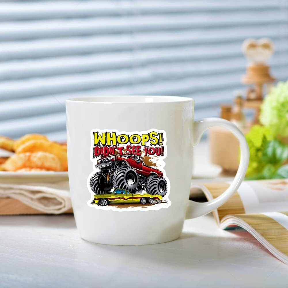 100PCS Monster Truck Stickers Truck Car Stickers for Kids Truck Stickers Water
