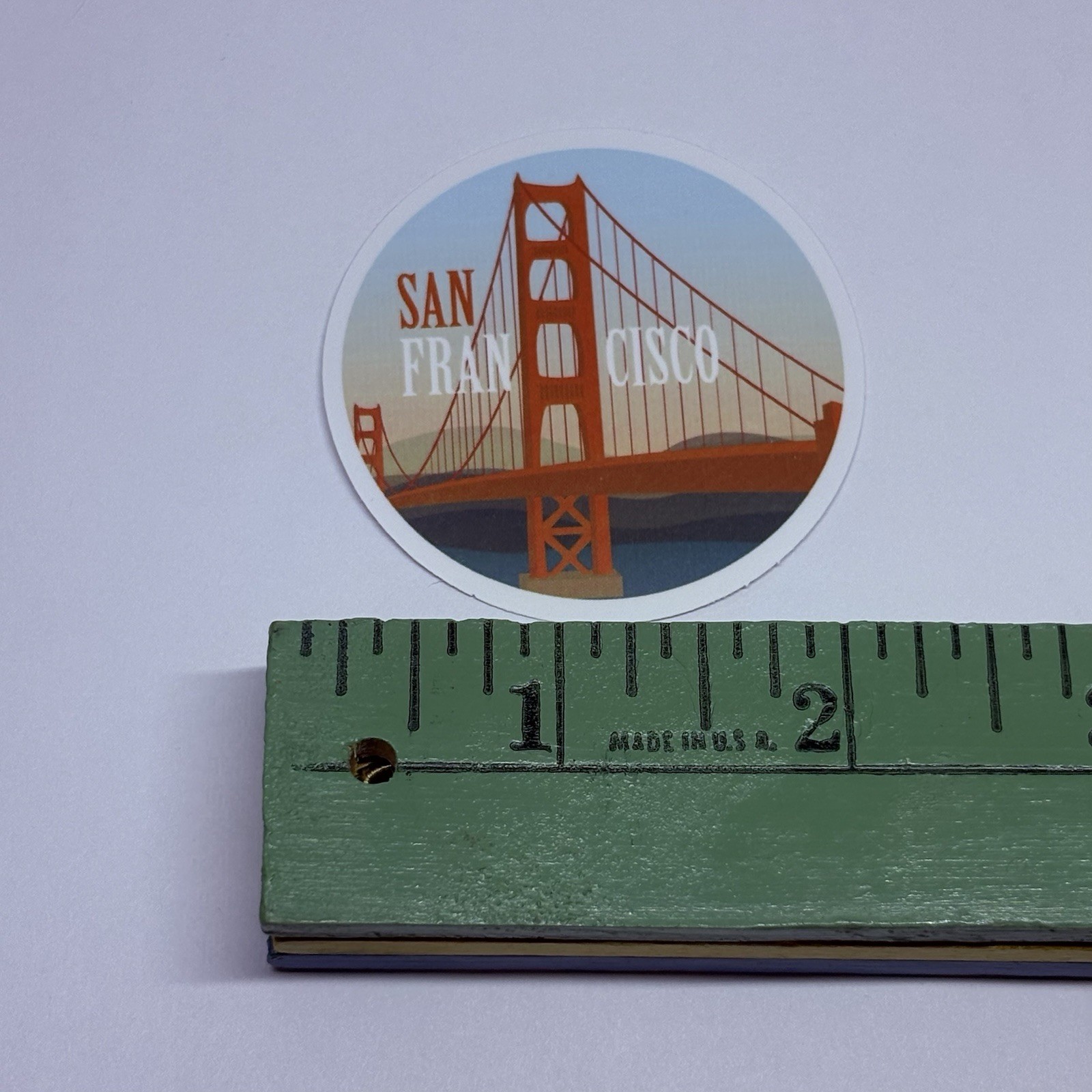 San Francisco Bridge StickerTravel Art Decal Vinyl Country Souvenir Matte Tc6