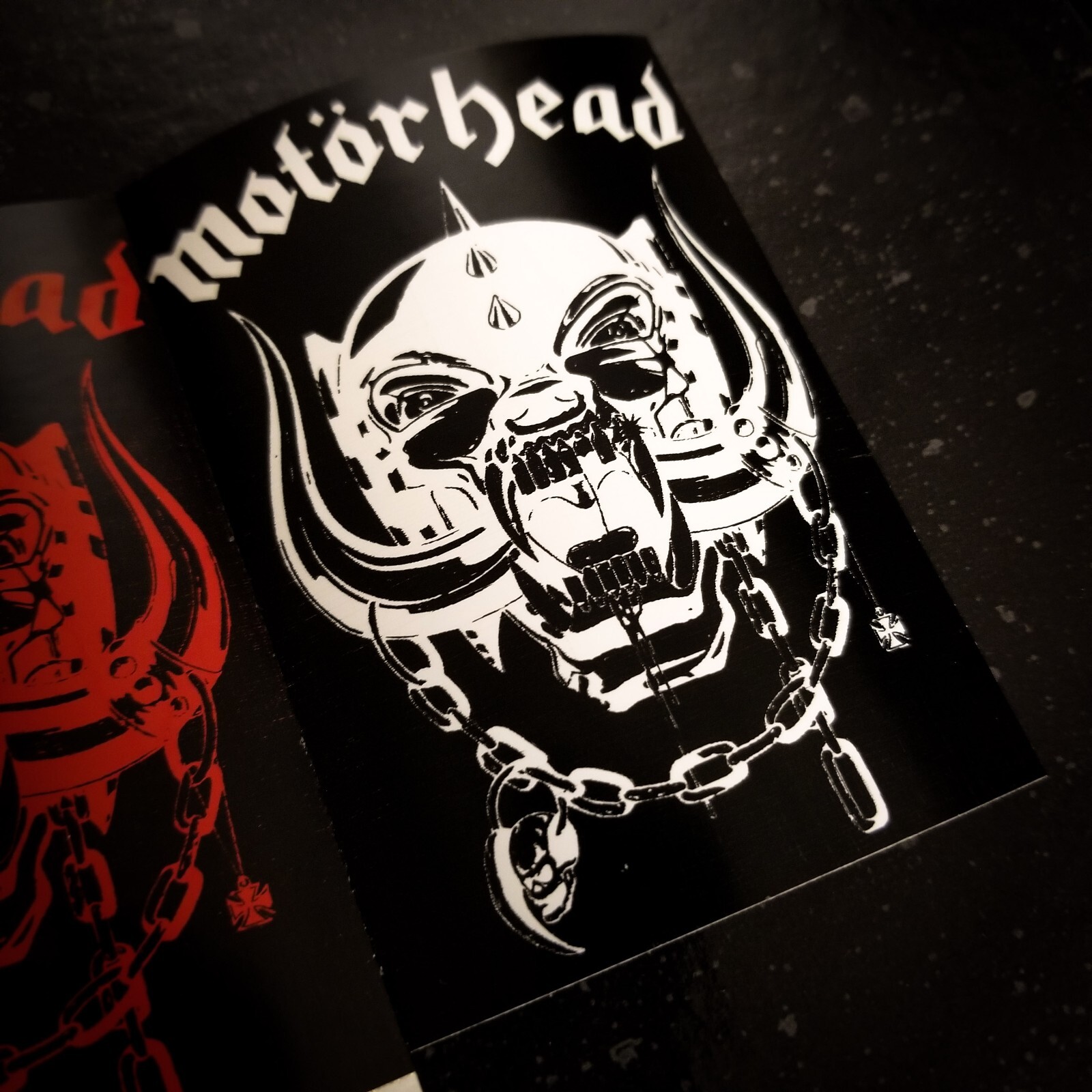 Motorhead 4 x 3" Waterproof Vinyl Sticker Decal [💪 HQ Durability!] Lemmy Metal