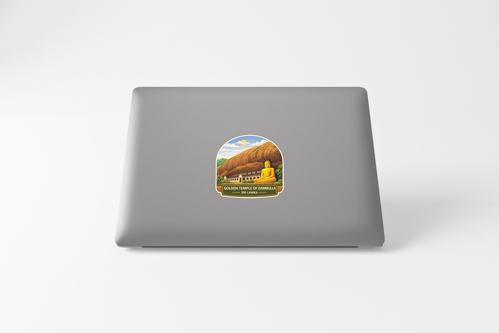 Golden Temple of Dambulla Sri Lanka Sticker Decal Vinyl Die-Cut World Heritage