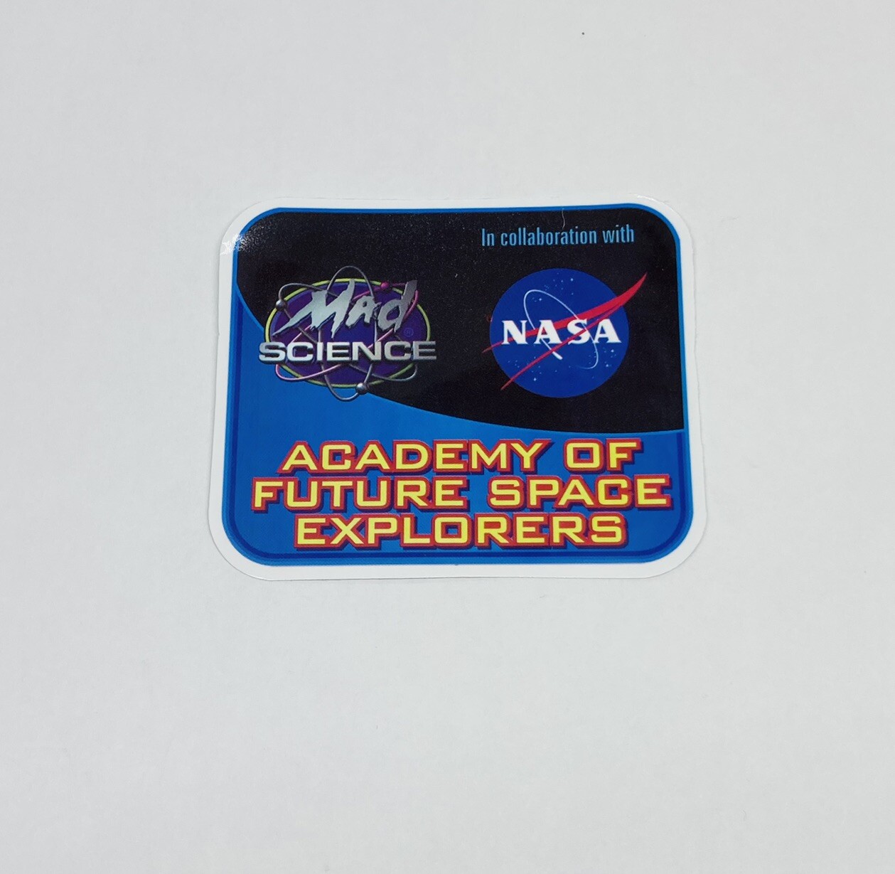 Mad Science NASA Sticker Vinyl Decal Moon Art Future Of Space Explorers P1