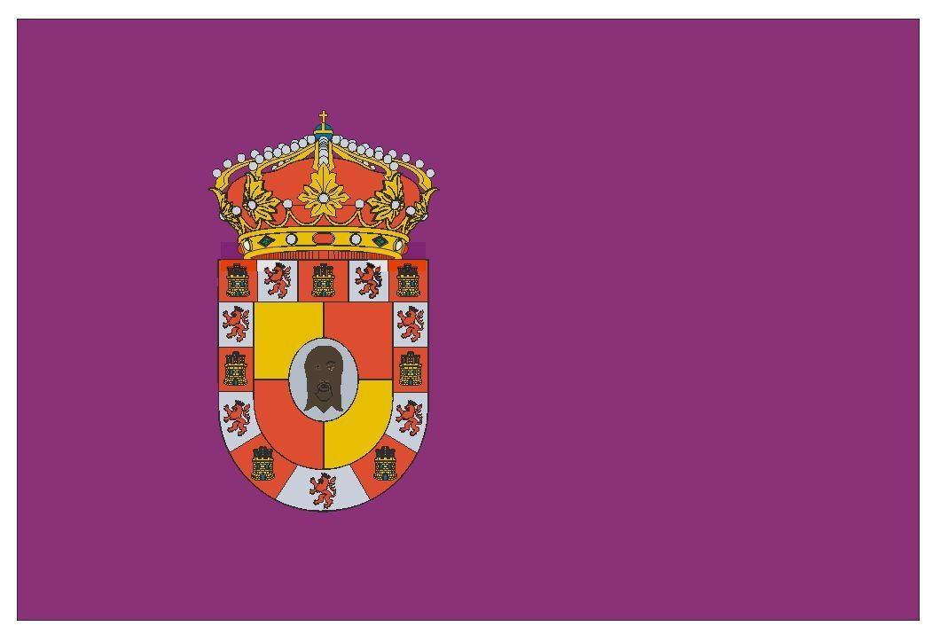 Jaen International Flag Sticker Decal F240