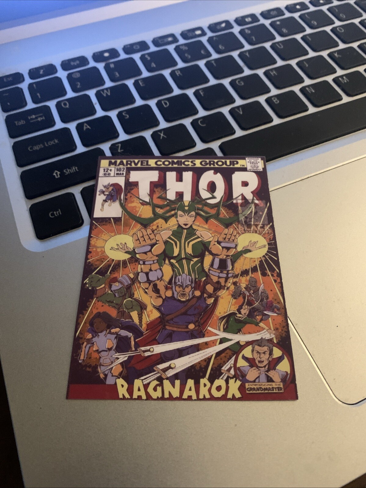 Comic book stickers Thor Ragnarok Vintage Style Home Decor