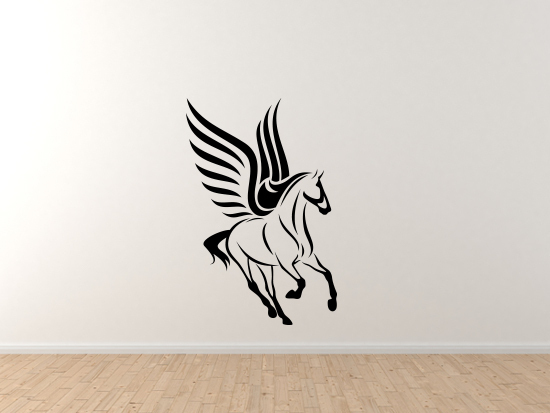 Greek Mythology – Pegasus Winged Horse Version 1 – Vinyl Wall Decal