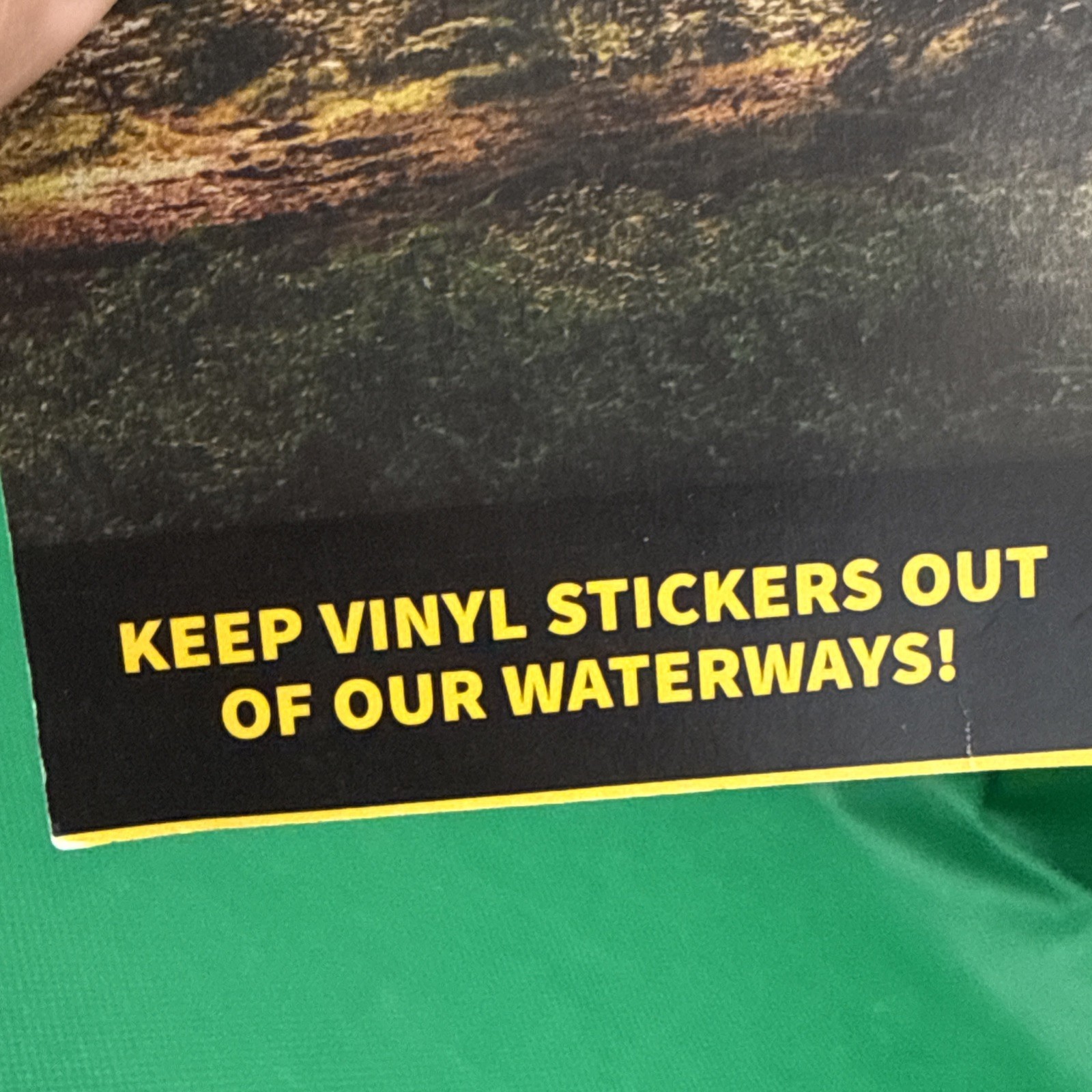 Dust City Wood Sticker "Huron Peak Cherry biodegradable, dishwasher safe