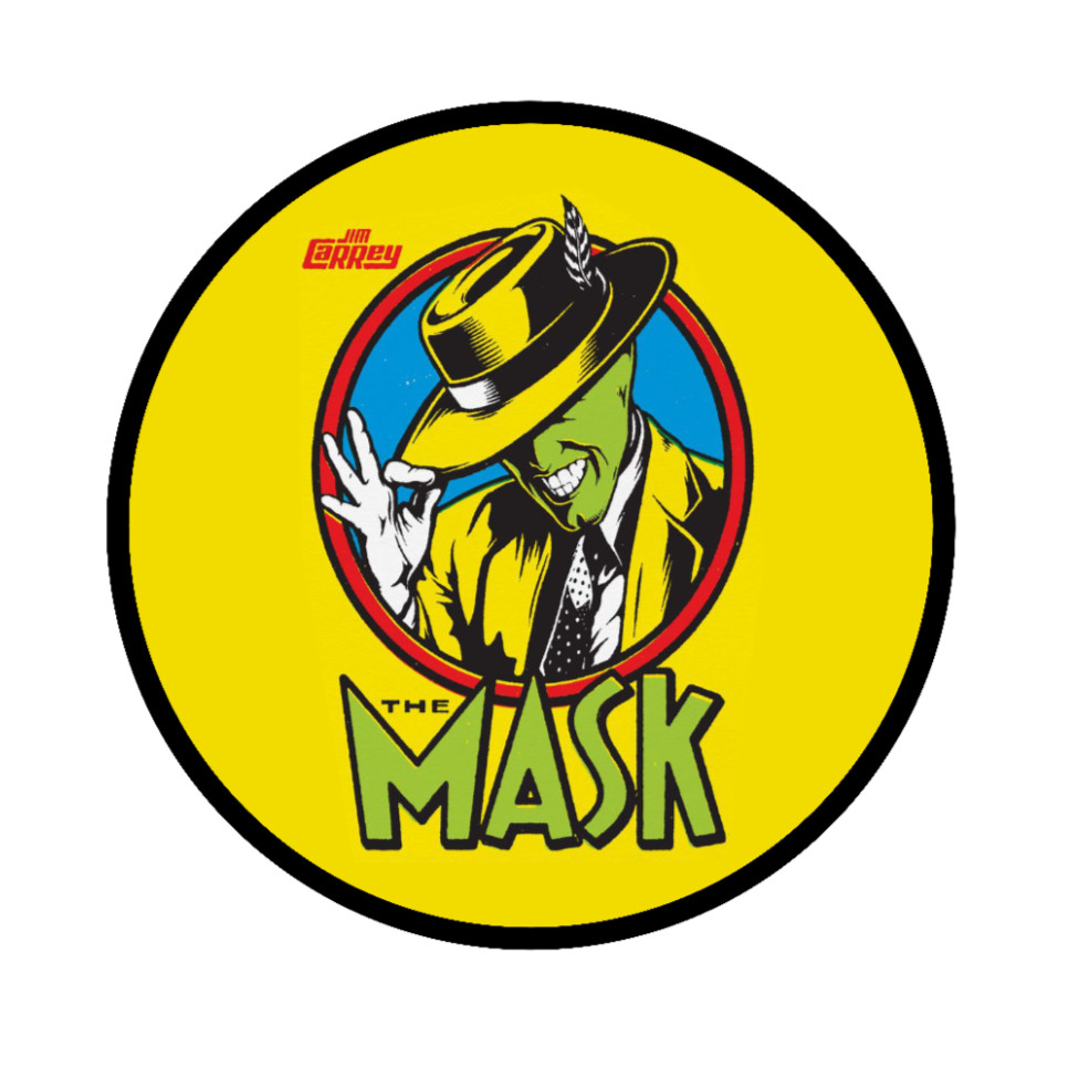 Movie – The Mask – 4" Handmade Vinyl Decal Vehicle Decor Cooler Laptop Tumbler