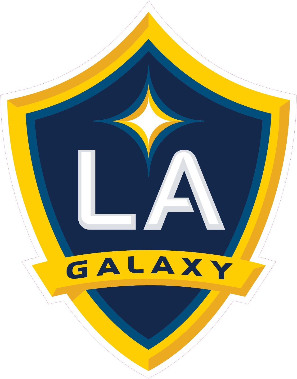 LA Galaxy Soccer Vinyl Decal Sticker Car Truck Bumper Laptop Mug Window