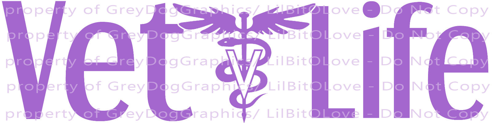 Vet Life Vinyl Decal Veterinary Medicine Animals Technician Sticker Pets