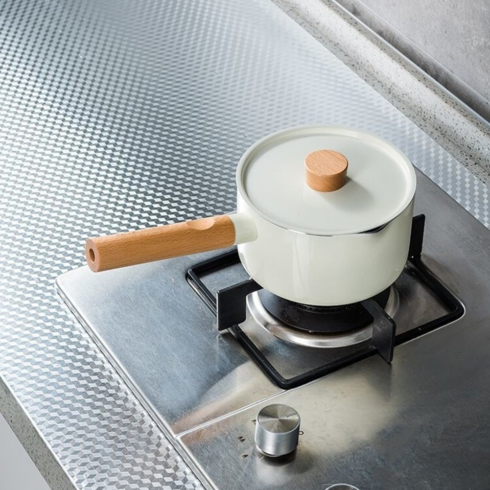 Easy to Apply Kitchen Countertop Sticker Oilproof & Waterproof 5M Length