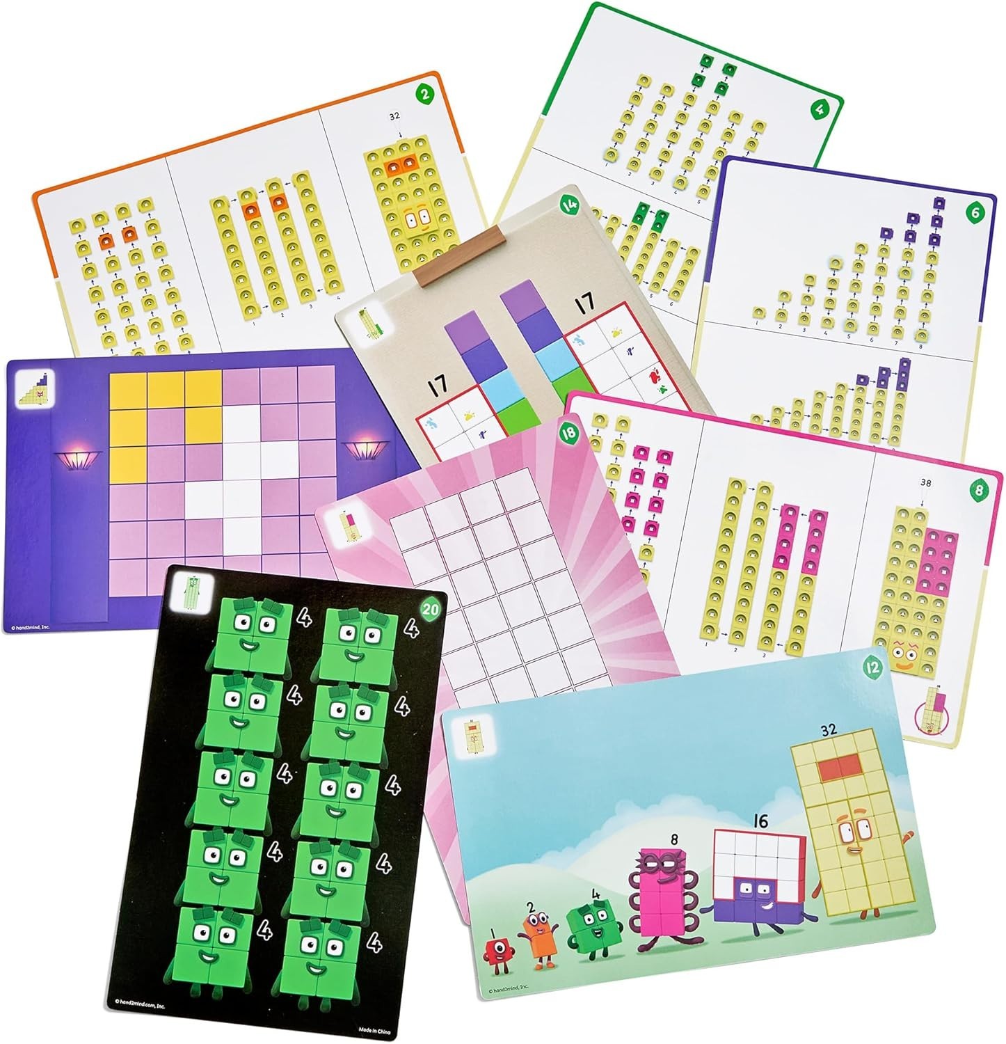Numberblocks 31-40 Mathlink Cubes Activity Set – Learn Numbers & Early Math Skil