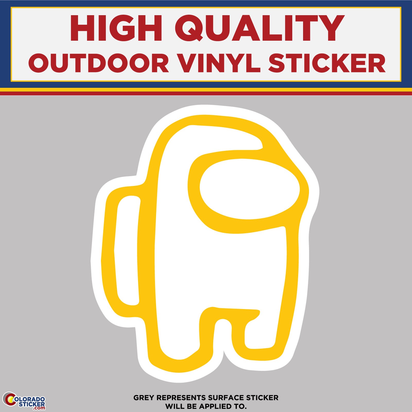 Among Us, High Quality Vinyl Stickers