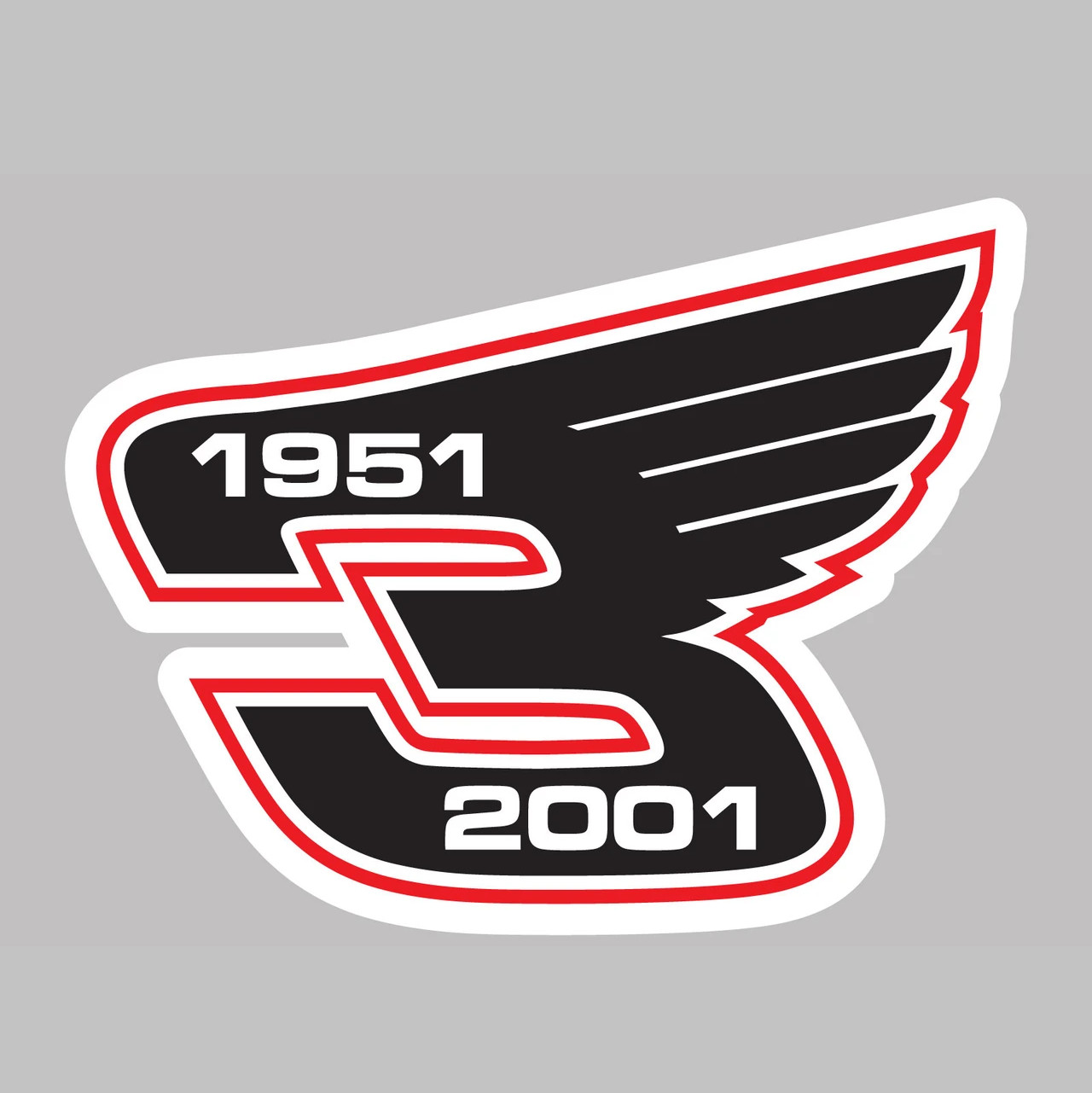 Dale Earnhardt Number 3 Logo Weather Resistant Vinyl Sticker/Decal NASCAR 03