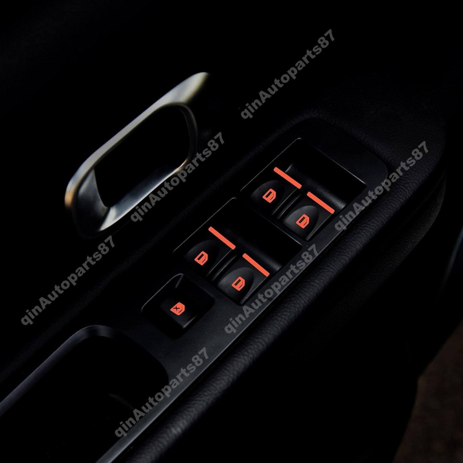 Car Sticker Car Door Window Switch Luminous Sticker Night Safety Accessories