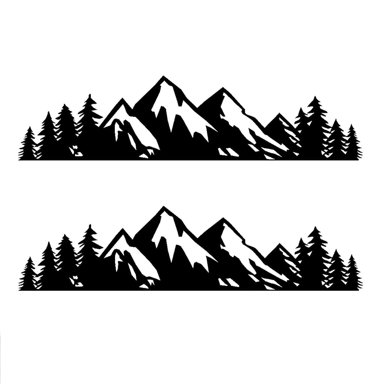 Toyota Tacoma Mountain Emblem Decal TRD Pro Sport SR5 Off Road Sticker