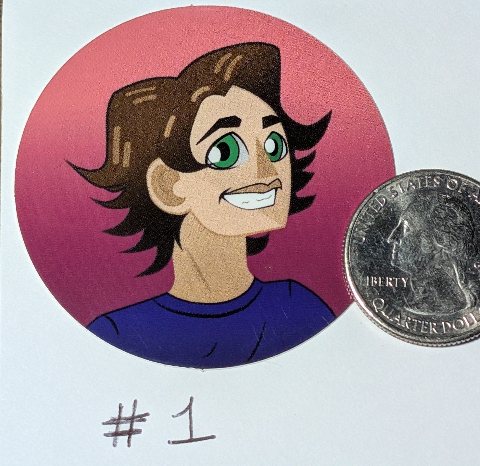 Profile Pic “What’s Your Mood?” 2” Stickers (Original Art)