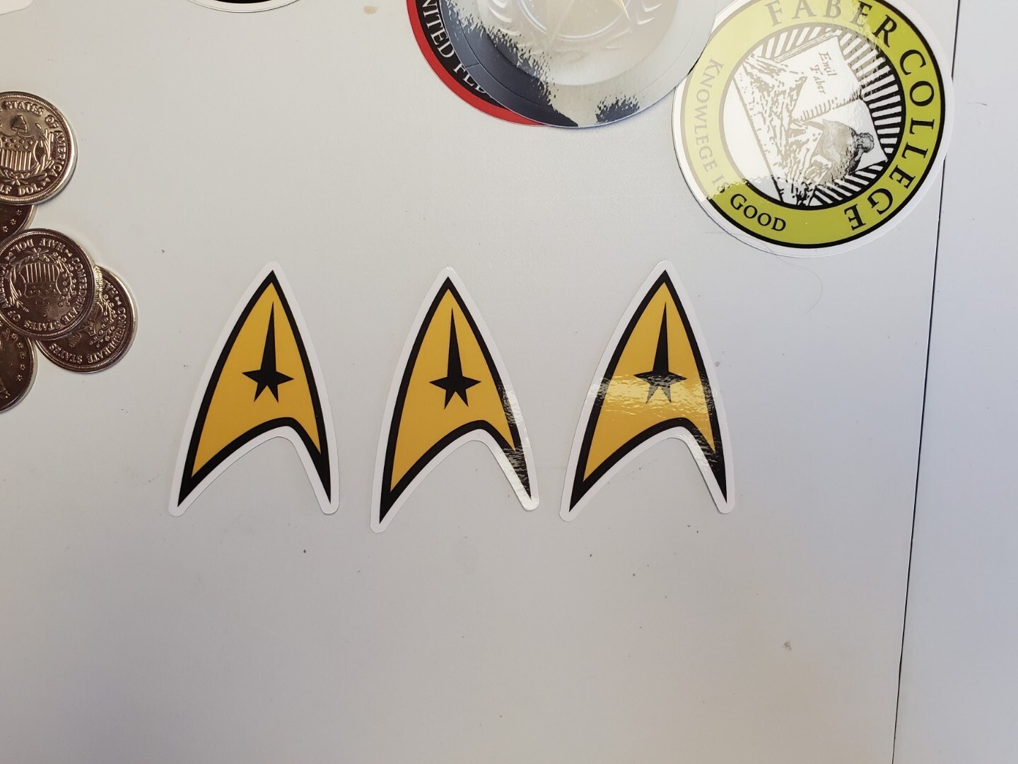 Star Trek STICKERS variety PACK LOT of 4 *WORLDWIDE 🌐 SHIPPING*