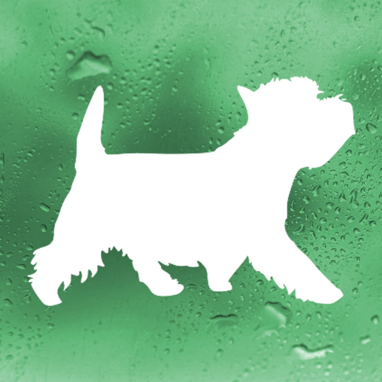 Westie Vinyl Decal V2 | West Highland Terrier Dog Puppy | Die Cut Sticker