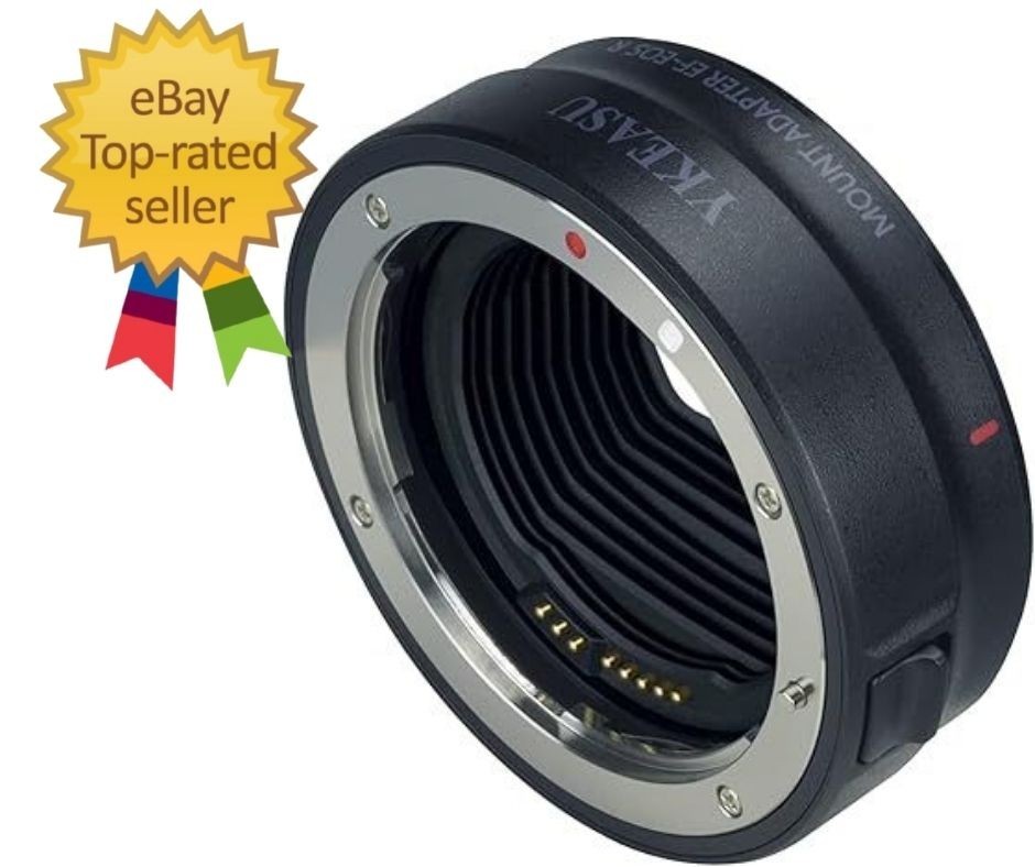 Lens Mount Adapter EF-EOS R for Canon EF/EF-S Lens to Canon EOS R RP R5 R6 R7 R1