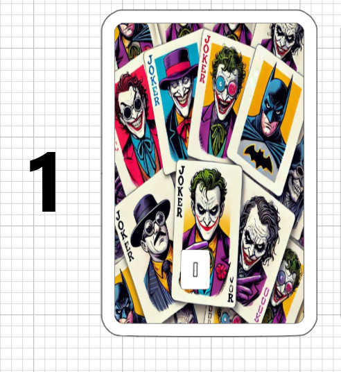 Joker Playing Card ATM Debt Credit Card Sticker Skin Fan Art Original Ace King