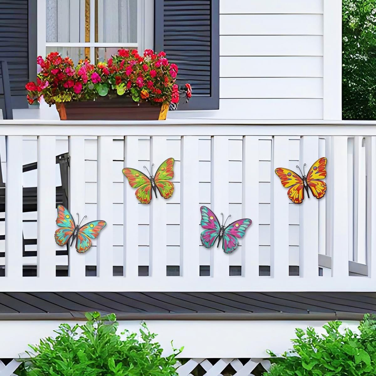 Decorative Butterfly Yard Art – Patio Balcony Wall Hangings