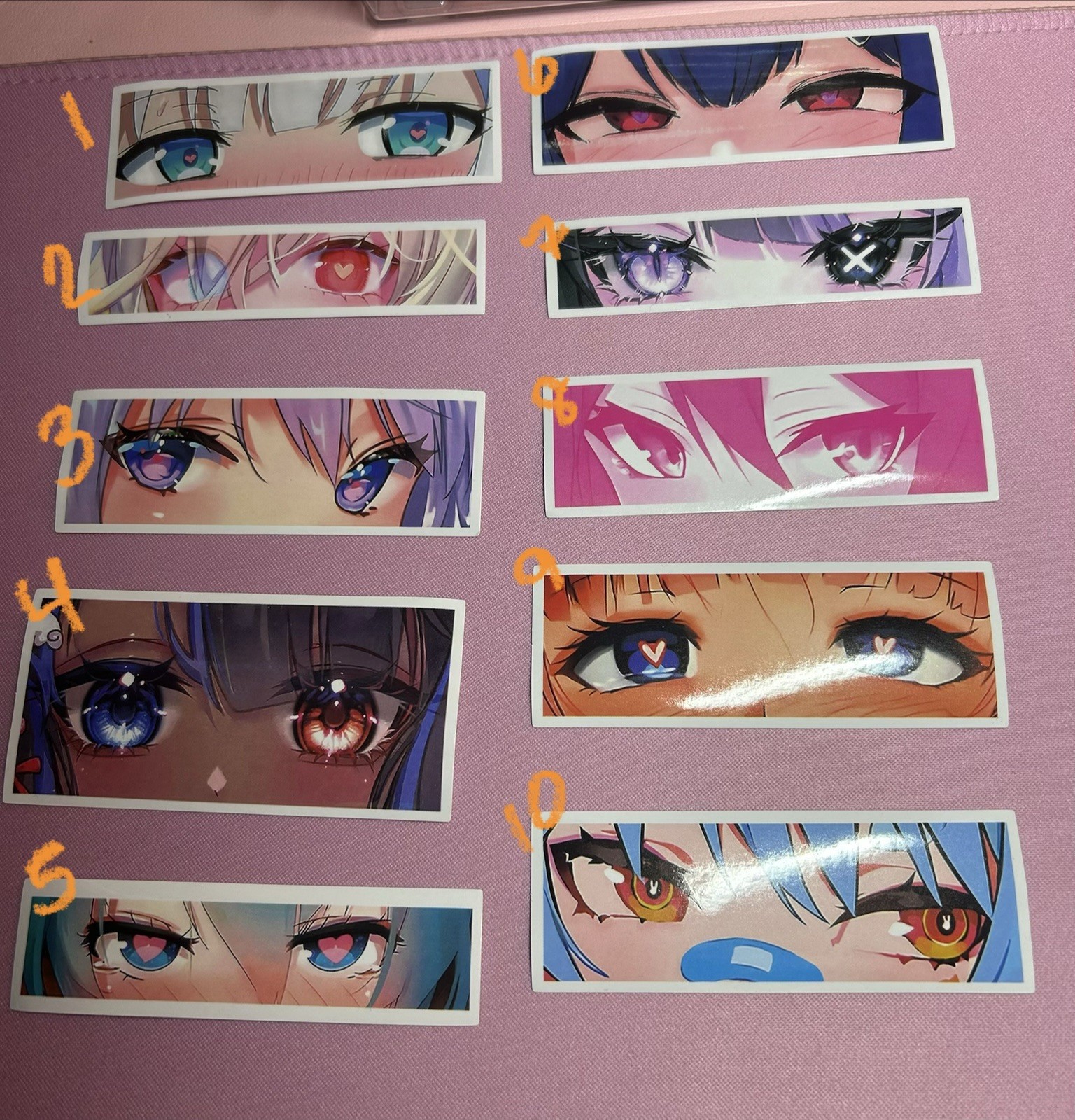 waifu lewd anime eyes stickers