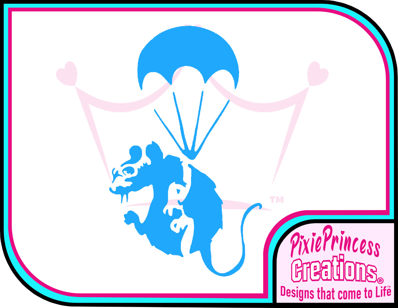 Banksy I Paratrooper Rat Vinyl Sticker Wall Art Poster Car Van Home Decor Decal