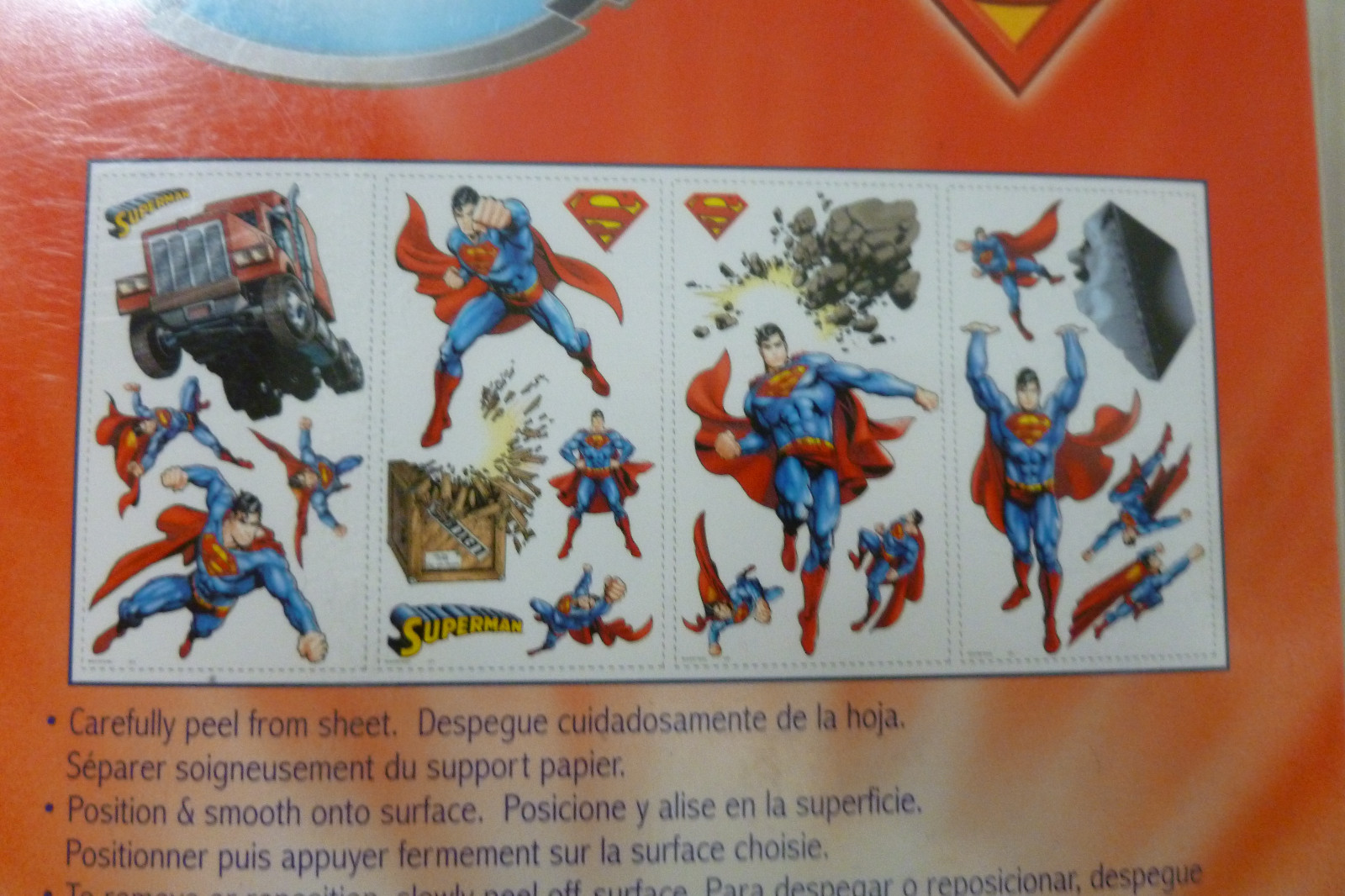 3 Winnie the Pooh Toy Story – Buzz Lightyear – Superman Peel & Stick Wall Decals