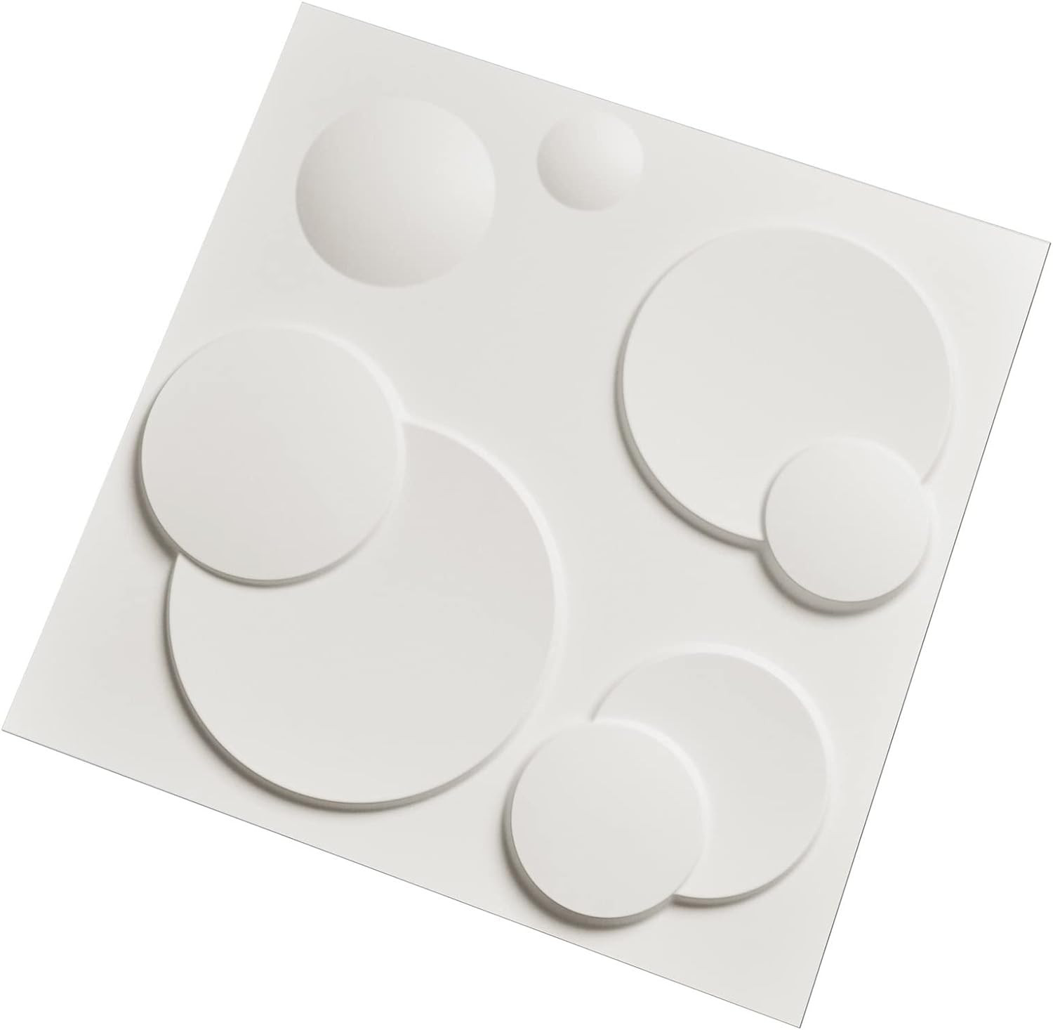 Decorative PVC 3D Wall Panels, 32 Square Feet, Bubble