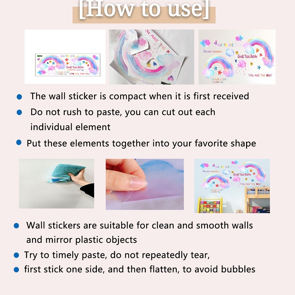 Premium Vinyl Material for Waterproof and Fade Resistant Wall Stickers