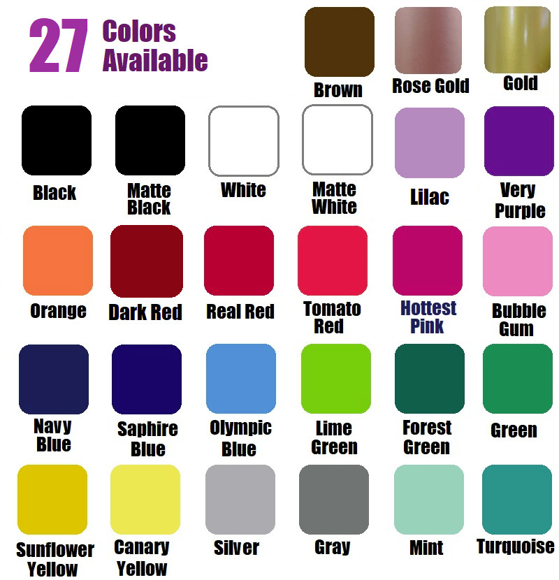 Custom Decal Sticker Vinyl Lettering Personalized Text, Window Wall Car Truck (2