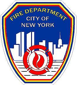 New York Fire City Department Reflective/Matte Vinyl Decal Sticker Fire EMS FDNY