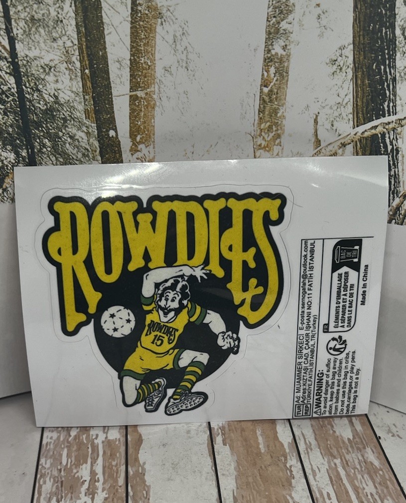 Tampa Bay Rowdies Soccer Vinatge Logo Decal Sticker Laptop Locker Car Truck NEW