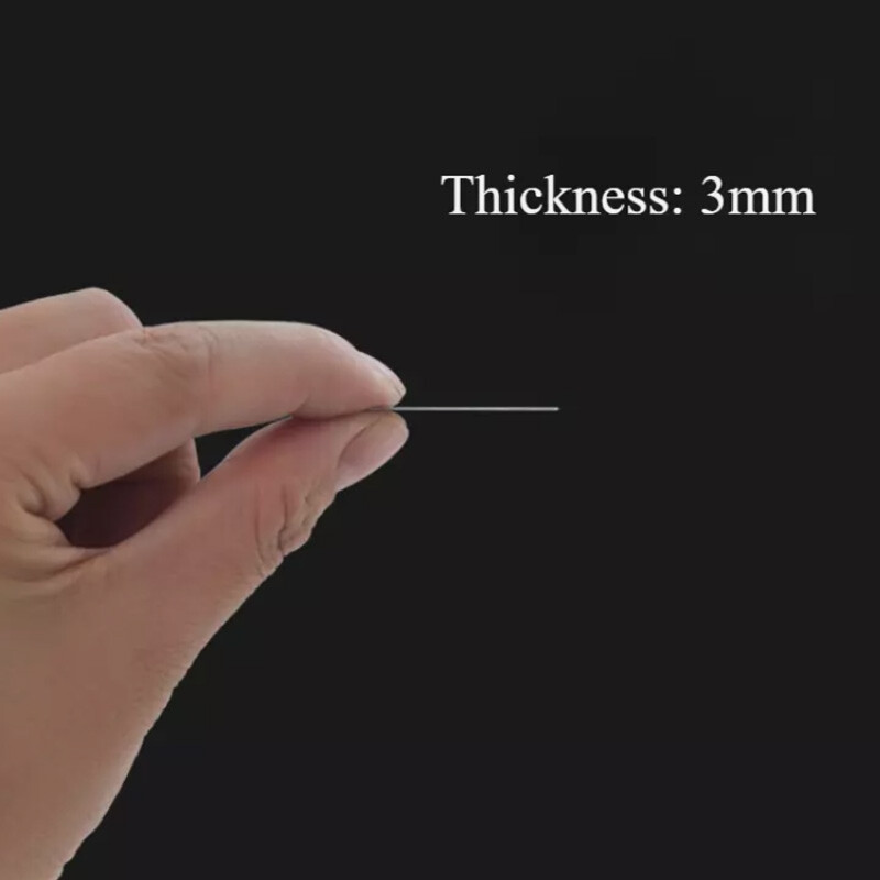 Thin Anti-rust Iron Sheet 100pcs Without Glue /Without Sticker Mini Metal Plates