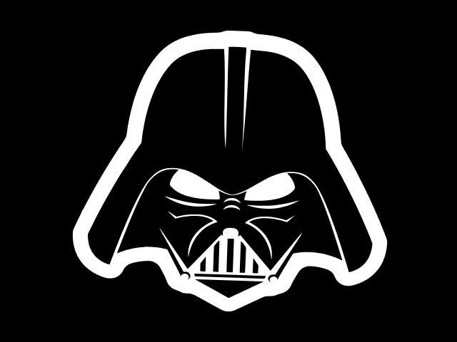 DARTH VADER Helmet Star Wars Vinyl Decal Car Sticker Wall CHOOSE SIZE COLOR