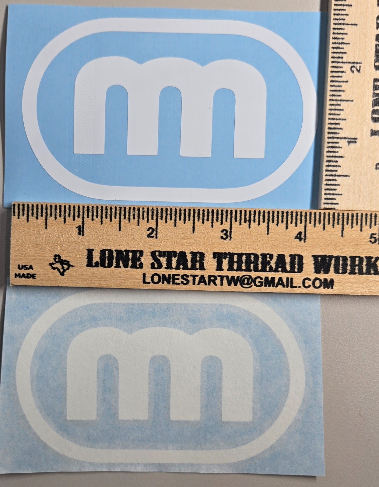 MAMMOTH WHITE VINYL DECAL