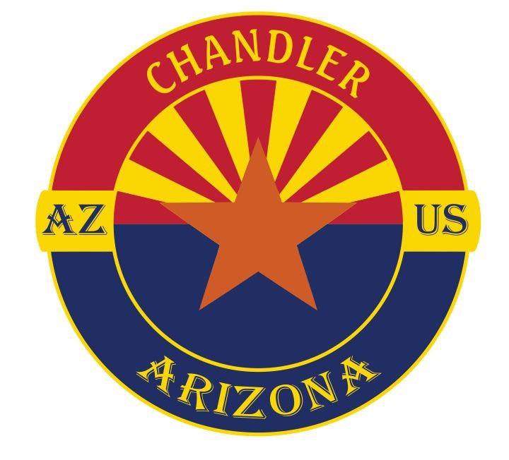 Chandler Arizona Sticker Decal A1302