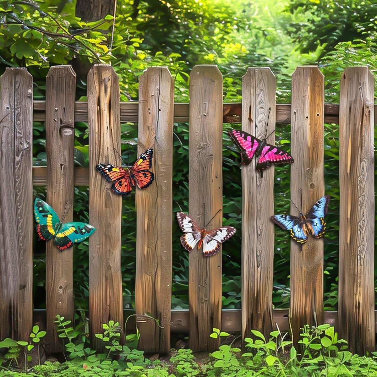 Charming 5-Piece Metal Butterfly Set – Perfect for Gifting & Decorating