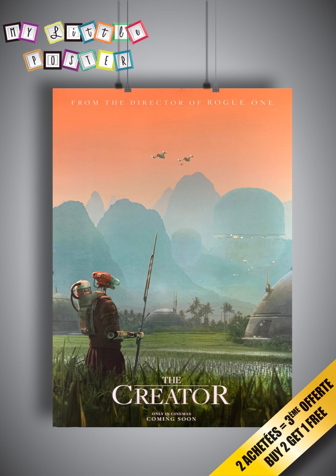 The Creator Original Poster New Movie A4/A3 Size