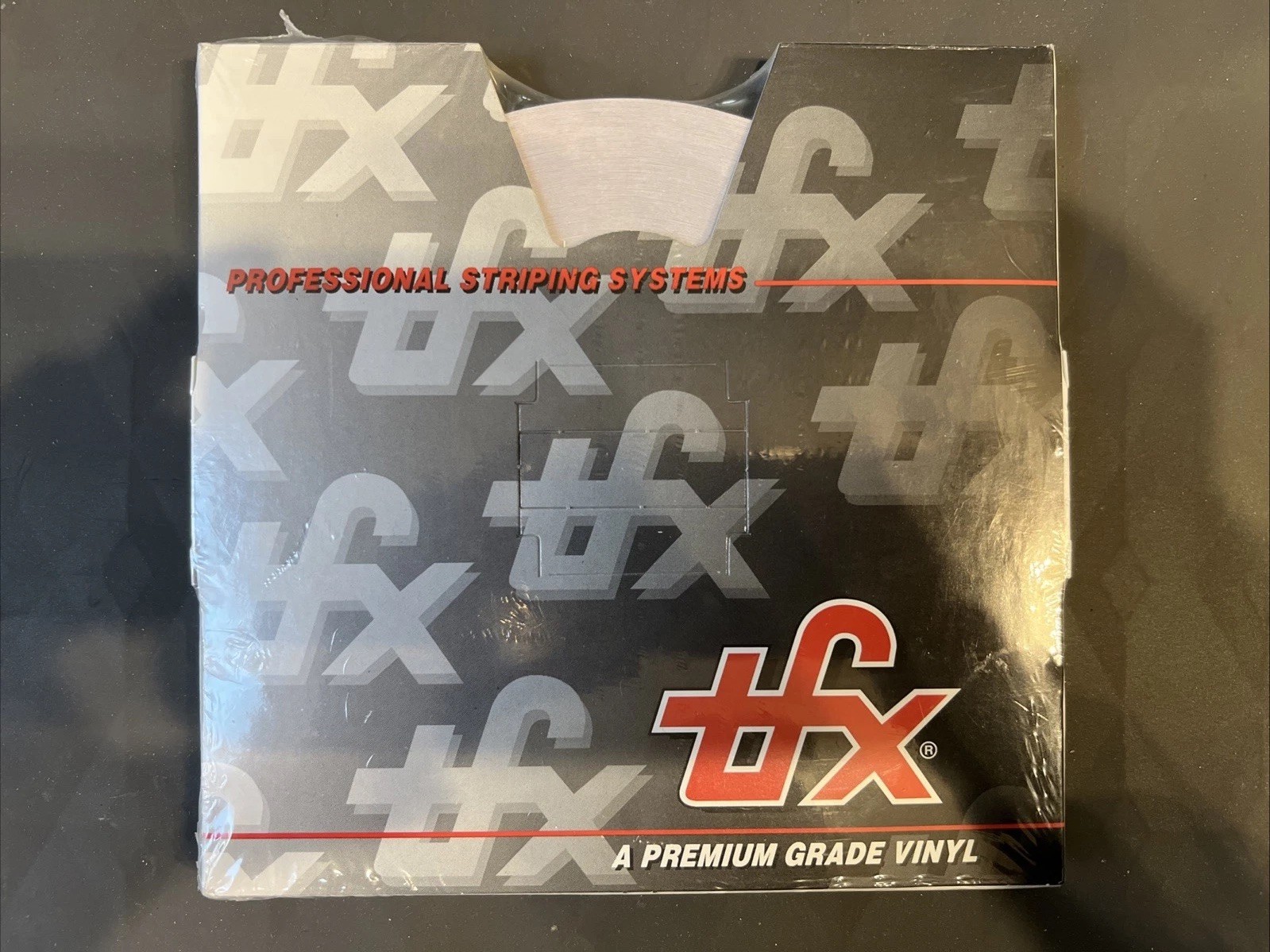TFX Professional Striping Premium Grade Vinyl 4/16" 150 Ft. Charcoal 00045062