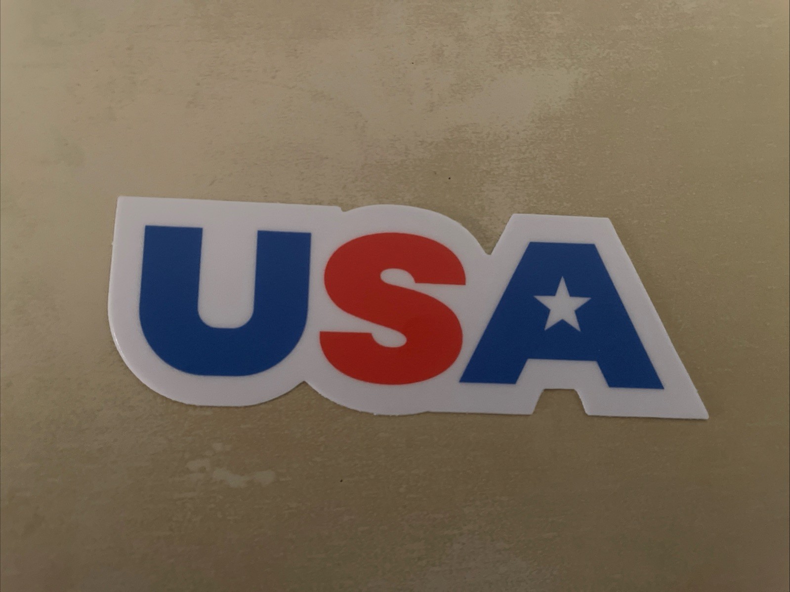 USA Sticker Blue Red Vinyl