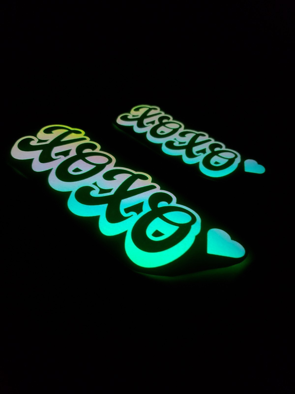 Glow In The Dark Vinyl Decals Lovely Quotes Decor Medium Size Lit Studios New