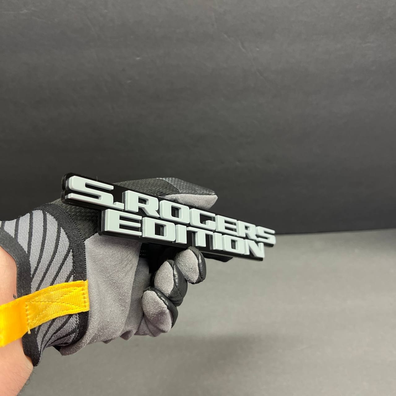 Custom Text Acrylic 3D OEM Font EDITION – Car Emblem Badge Personalized Name Tag