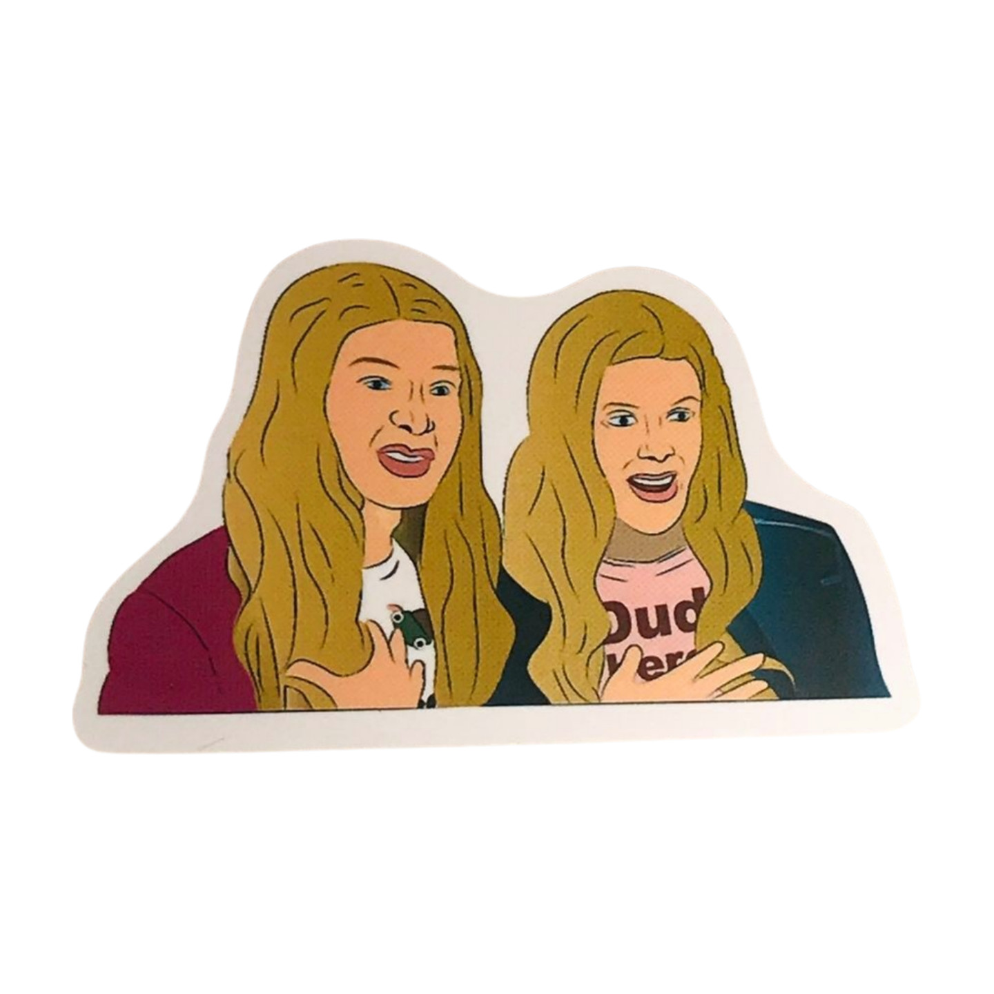 White Chicks Sticker