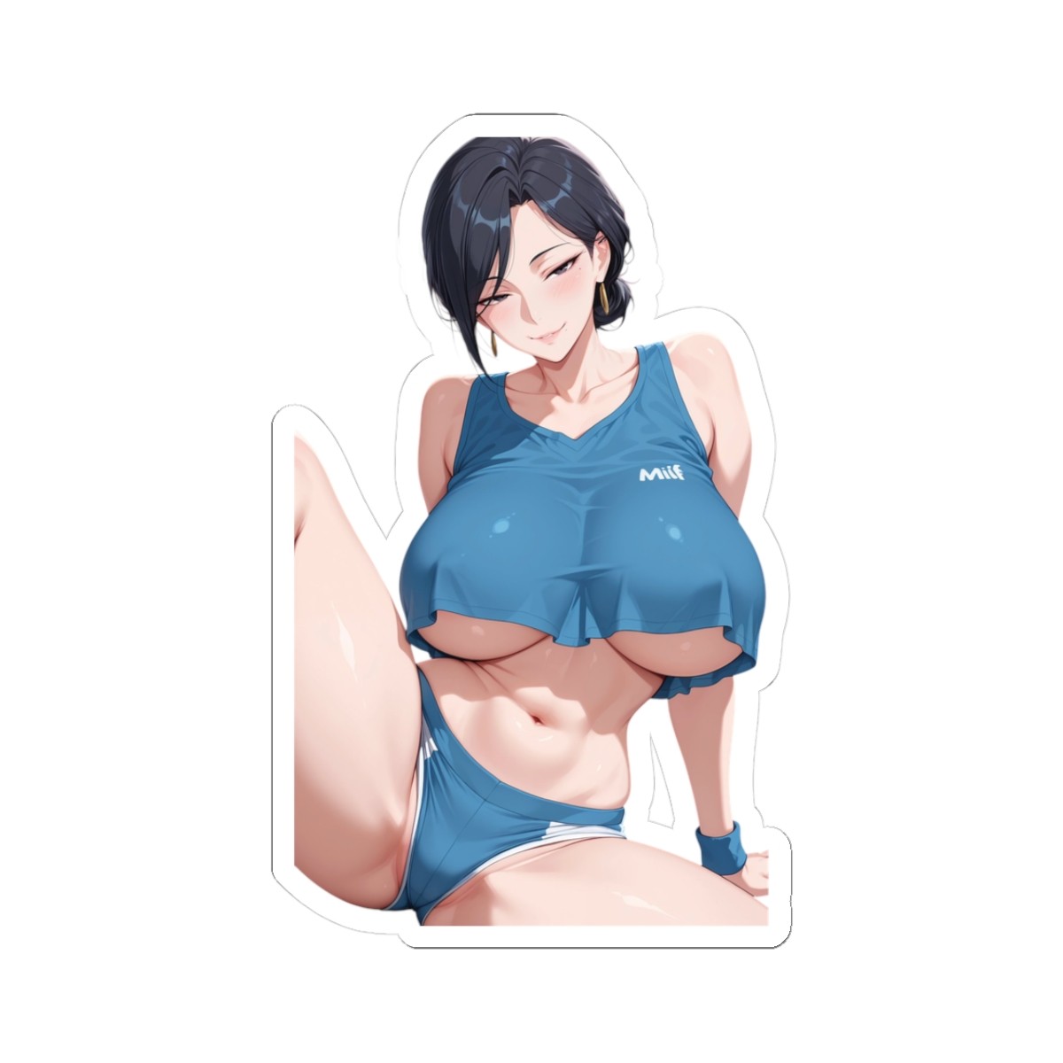 Cute Waifu Anime Sticker (FreeShipping$20+) Hot Ecchi Oppai Iroke