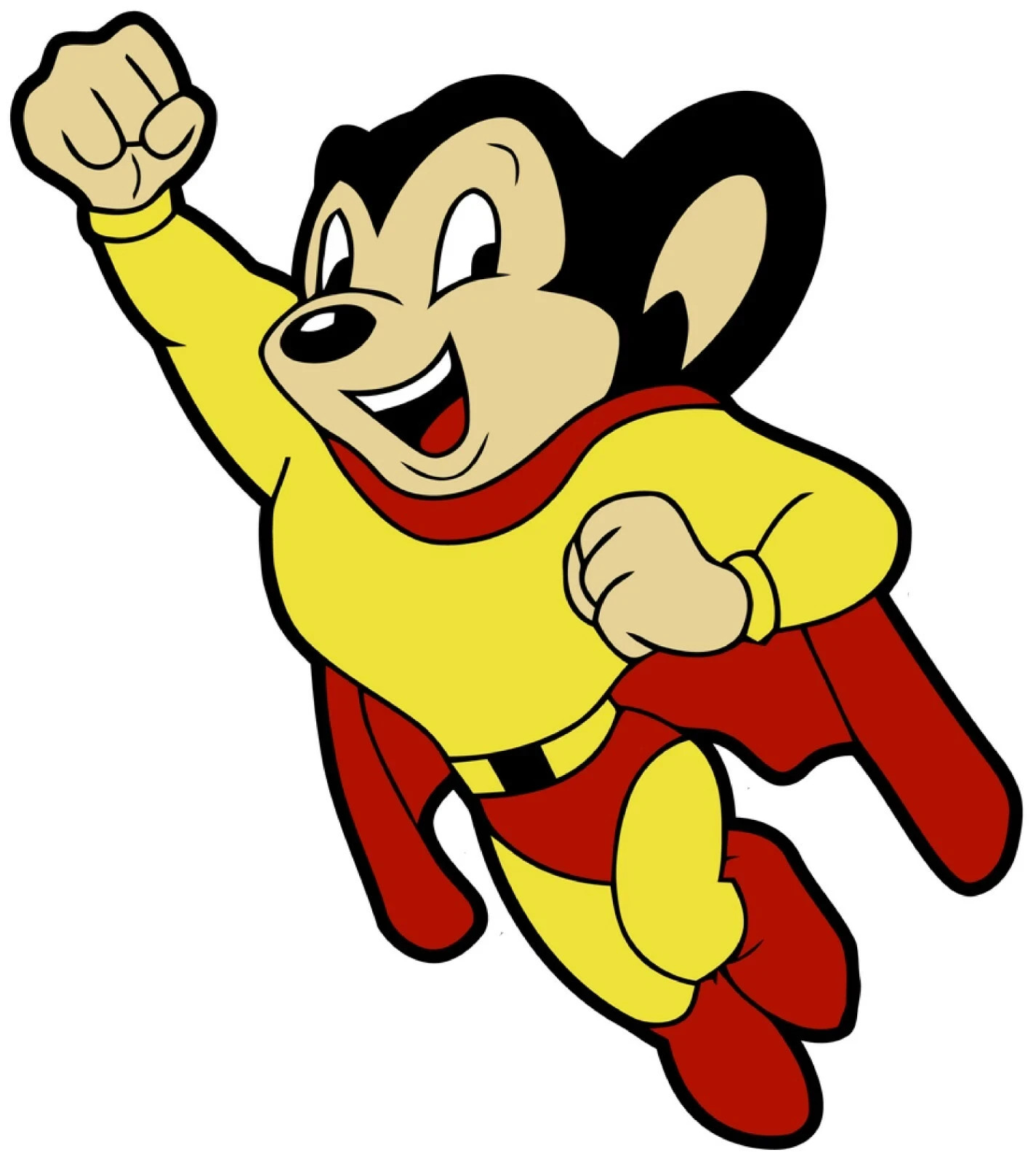 MIGHTY MOUSE VINTAGE STYLE DECAL STICKER 3M USA TRUCK VEHICLE WINDOW SUPERHERO