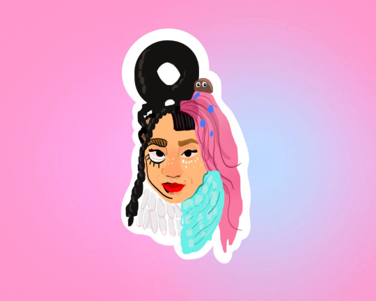 Everything Everywhere All at Once Joy Wang Jobu Sticker