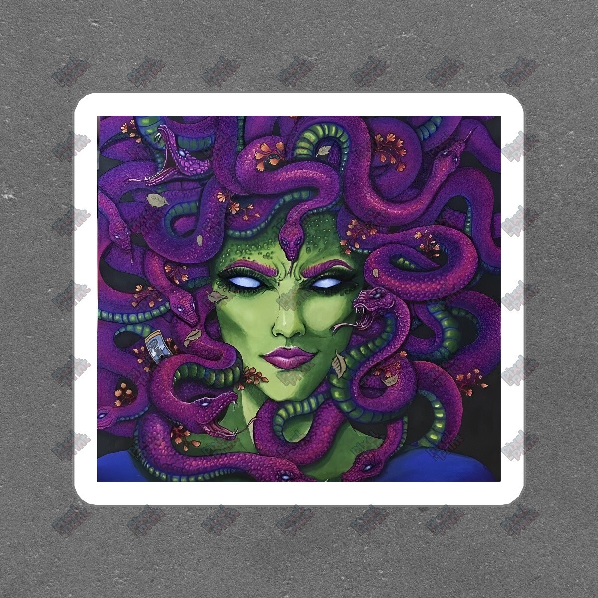 Mythical Medusa Vinyl Sticker Unique Decal for Home, Laptop, Water #364506
