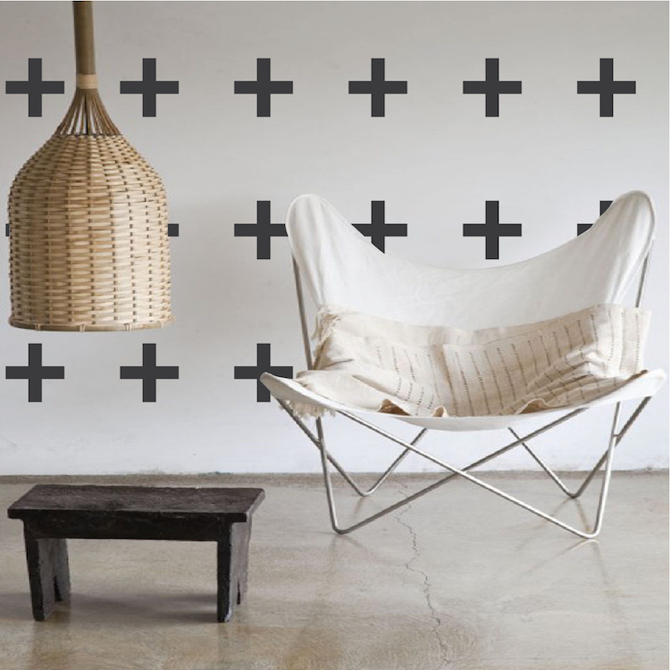 Plus Sign Wall Decals, Wallpaper Wall Vinyls, Removable Wall Stickers, a26