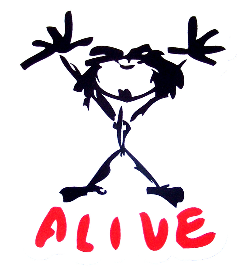 PEARL JAM Alive – Logo Die Cut Sticker LARGE Decal Official Rock Grunge Band