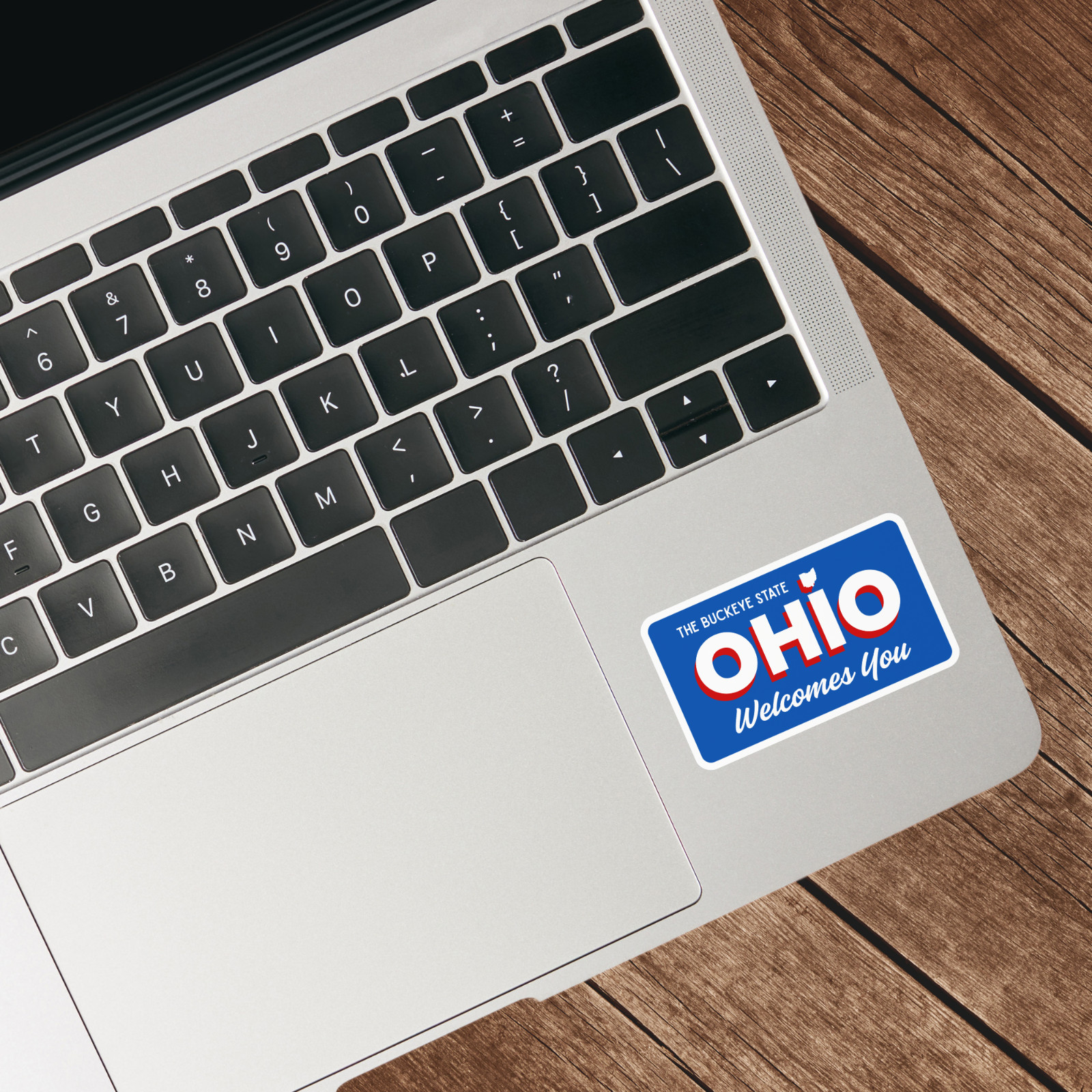 Welcome to Ohio Sticker The Buckeye State Vinyl Waterproof Decal